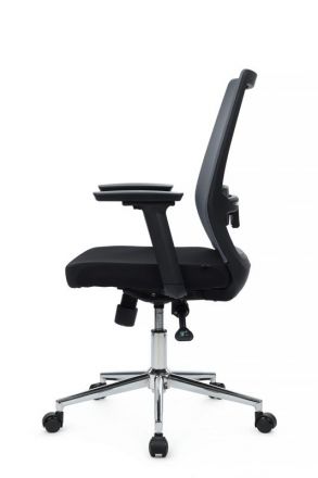 Кресло Фикс RCH 851E-3D-M3 Серый/Черный