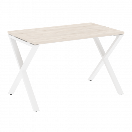 Loft Стол рабочий VR.L-SRX-2.7 Денвер светлый/Белый металл 1180*720*750