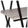 Стол на металлокаркасе BRABIX "LOFT CD-004", 1200х535х1110 мм, 3 полки, цвет дуб антик, 641219