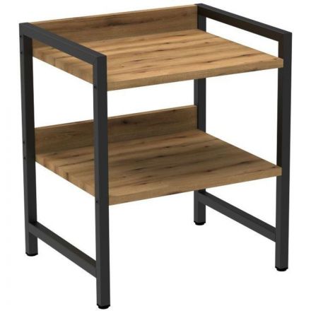 Тумба TI_прикроватная Комус Мебель Онега-12 425х350х500, дуб вотан