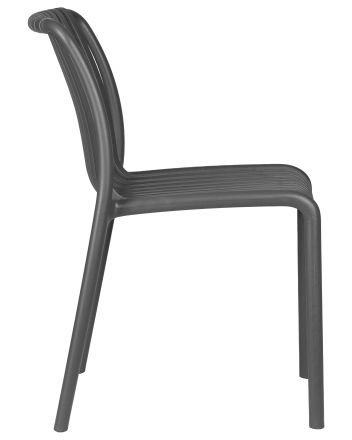 Набор 4 шт Стул обеденный DOBRIN WALTER, темно-серый