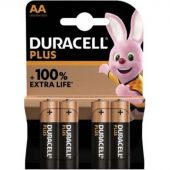 Батарейка DURACELL PLUS AA BL4 (4шт/уп) Батарейка DURACELL PLUS AA BL4 (4шт/уп)