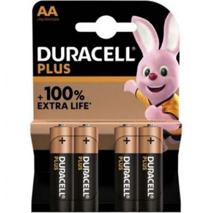 Батарейка DURACELL PLUS AA BL4 (4шт/уп) Батарейка DURACELL PLUS AA BL4 (4шт/уп)