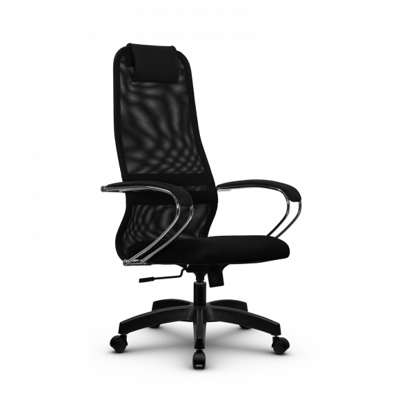 Кресло Метта SU-BK-8 черное/черное Pl