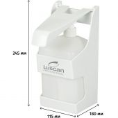 Дозатор для дезин.ср-в и жид.мыла Luscan Prof Optima локтевой 1000мл белый