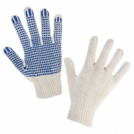 Перчатки хлопчатобумажные эконом, КОМПЛЕКТ 100 пар, 10 класс, 26-28 г, 83 текс, С ПВХ, LAIMA ЭКОНОМ, БЕЛЫЕ, 608680 Перчатки хлопчатобумажные эконом, КОМПЛЕКТ 100 пар, 10 класс, 26-28 г, 83 текс, С ПВХ, LAIMA ЭКОНОМ, БЕЛЫЕ, 608680