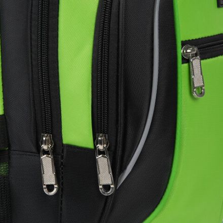 Рюкзак BRAUBERG HIGH SCHOOL универсальный, 3 отделения, "Лайм", черный/салатовый, 46х31х18 см, 225524 Рюкзак BRAUBERG HIGH SCHOOL универсальный, 3 отделения, "Лайм", черный/салатовый, 46х31х18 см, 225524