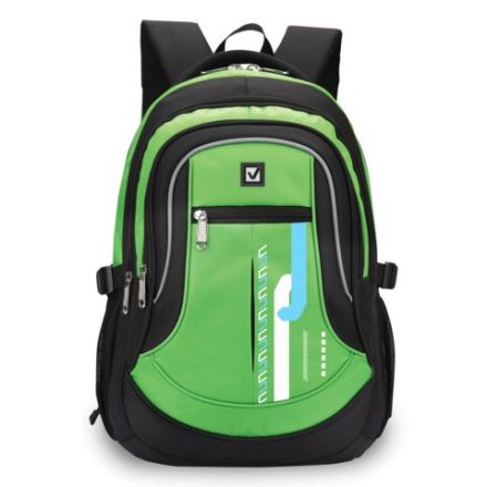 Рюкзак BRAUBERG HIGH SCHOOL универсальный, 3 отделения, "Лайм", черный/салатовый, 46х31х18 см, 225524 Рюкзак BRAUBERG HIGH SCHOOL универсальный, 3 отделения, "Лайм", черный/салатовый, 46х31х18 см, 225524