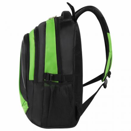 Рюкзак BRAUBERG HIGH SCHOOL универсальный, 3 отделения, "Лайм", черный/салатовый, 46х31х18 см, 225524 Рюкзак BRAUBERG HIGH SCHOOL универсальный, 3 отделения, "Лайм", черный/салатовый, 46х31х18 см, 225524