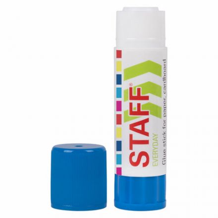Клей-карандаш STAFF "EVERYDAY", 15 г, 221132 Клей-карандаш STAFF "EVERYDAY", 15 г, 221132