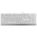 Клавиатура проводная A4TECH Fstyler FK10, USB, 104 кнопки, белая, 1147536