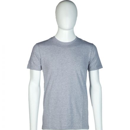 Футболка (160 г.) с кор.рукавом серый меланж (XXXL)