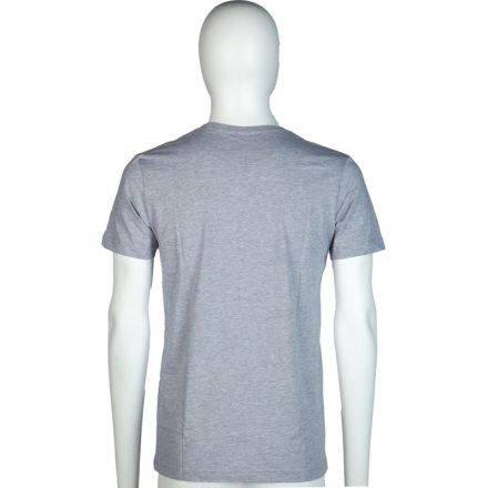 Футболка (160 г.) с кор.рукавом серый меланж (XXXL)