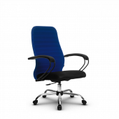 Кресло Метта SU-CP-10P синее/черное Ch