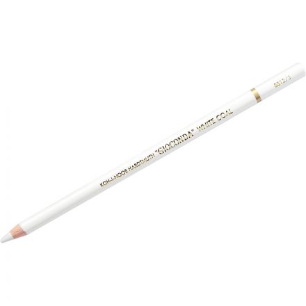 Угольный карандаш Koh-I-Noor "Gioconda Extra 8812" HB, белый, заточен Угольный карандаш Koh-I-Noor "Gioconda Extra 8812" HB, белый, заточен