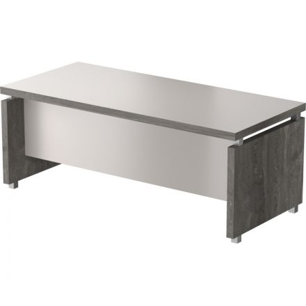 Стол Д_ EASY Director рук-ля Ш2000 ДСП Асканит/желез.кам 801.003