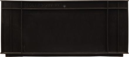 Ящик дрожжевой 400х300х180 черный сплошной