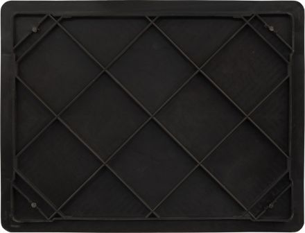 Ящик дрожжевой 400х300х180 черный сплошной