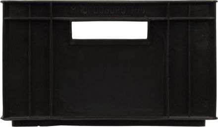 Ящик дрожжевой 400х300х180 черный сплошной