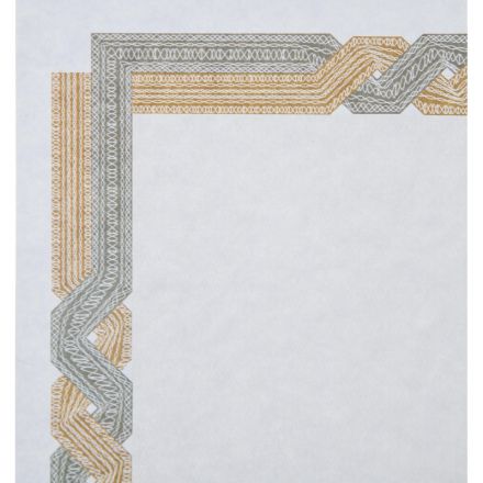 Сертификат-бумага А4 Attache 50 шт/уп  коричневая крученая рамка ID2