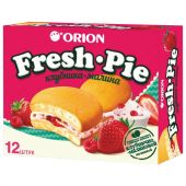 Печенье ORION "Fresh-Pie Strawberry-raspberry", клубника-малина, 300 г (12 штук х 25 г), О0000017465 Печенье ORION "Fresh-Pie Strawberry-raspberry", клубника-малина, 300 г (12 штук х 25 г), О0000017465