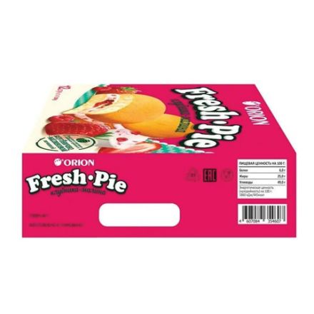 Печенье ORION "Fresh-Pie Strawberry-raspberry", клубника-малина, 300 г (12 штук х 25 г), О0000017465 Печенье ORION "Fresh-Pie Strawberry-raspberry", клубника-малина, 300 г (12 штук х 25 г), О0000017465