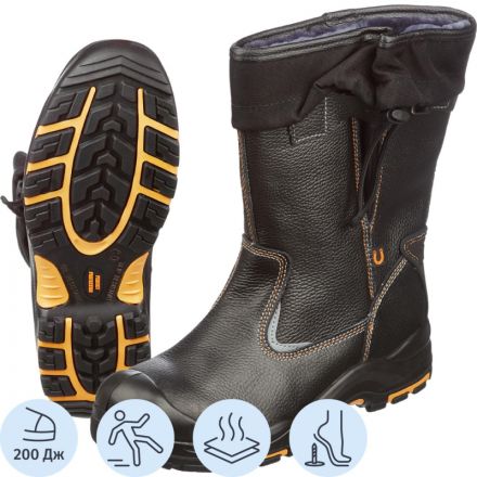 Сапоги PERFECT PROTECTION ПУ/НР с ПП и МС утепленные р.36 (111736)
