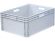 Ящик п/п 800х600х340 сплошной, усиленное дно, цв. серый Ящик п/п 800х600х340 сплошной, усиленное дно, цв. серый