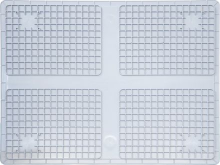 Ящик п/п 800х600х340 сплошной, усиленное дно, цв. серый Ящик п/п 800х600х340 сплошной, усиленное дно, цв. серый