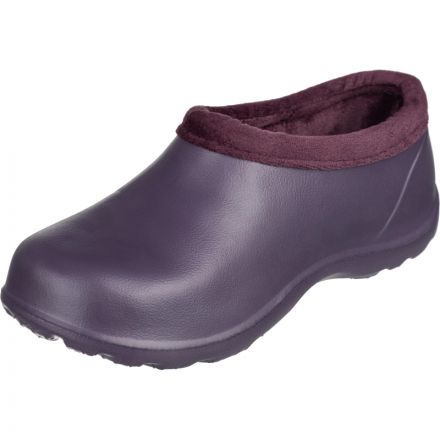 Галоши Лейви женские цв. баклажан/бордо ЭВА утепленные р.40