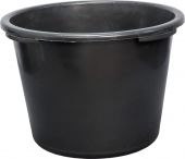 Емкость 45л. строительная, круглая, без крышки цв. чёрный Емкость 45л. строительная, круглая, без крышки цв. чёрный
