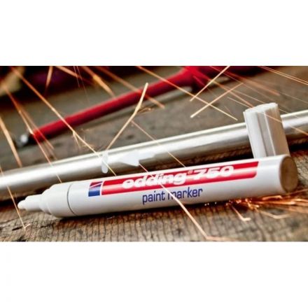 Маркер промышленный Edding E-750/49 для универсальной маркировки белый (2-4 мм) Маркер промышленный Edding E-750/49 для универсальной маркировки белый (2-4 мм)