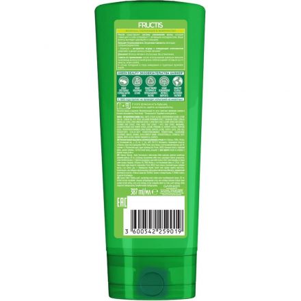 Бальзам - ополаскиватель Garnier Fructis Укреп Огур Свеж, скл к жир, 387мл Бальзам - ополаскиватель Garnier Fructis Укреп Огур Свеж, скл к жир, 387мл