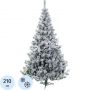 Елка искусственная Кристина 2,1 м ПВХ, заснеженная E121FL