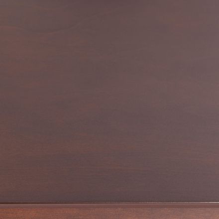 Обеденный комплект эконом Хадсон (стол + 4 стула)/ Hudson Dining Set, дерево гевея/мдф, стол: 110х70х75см / стул: 44х42х89см, cappuccino (темный орех), ткань кор.-зол. (1