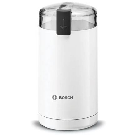 Кофемолка BOSCH TSM6A011W/MKM6000, мощность 180 Вт, вместимость 75 г, пластик, белая Кофемолка BOSCH TSM6A011W/MKM6000, мощность 180 Вт, вместимость 75 г, пластик, белая