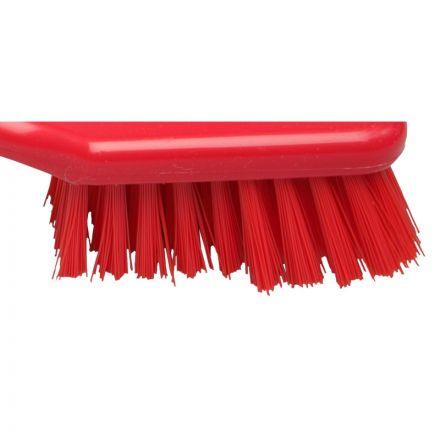 Щетка ручная FBK скребковая 270x47мм для мойки емкост жестк красная 10203-3 Щетка ручная FBK скребковая 270x47мм для мойки емкост жестк красная 10203-3