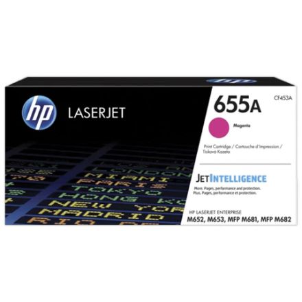 Картридж лазерный HP (CF453A) Color LJ M652dn/M653dn/M681dh, №655A, пурпурный, ресурс 10500 стр, оригинальный Картридж лазерный HP (CF453A) Color LJ M652dn/M653dn/M681dh, №655A, пурпурный, ресурс 10500 стр, оригинальный