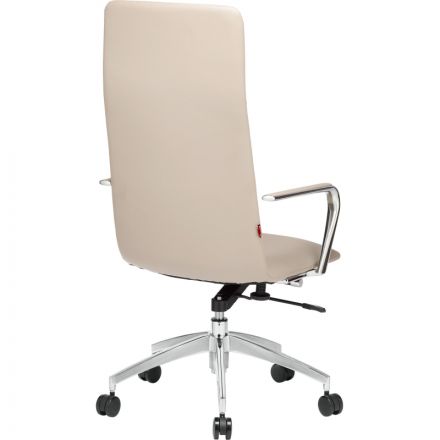 Кресло BN_Jl_EChair-593 TPU экокожа бежевый, алюминий Кресло BN_Jl_EChair-593 TPU экокожа бежевый, алюминий