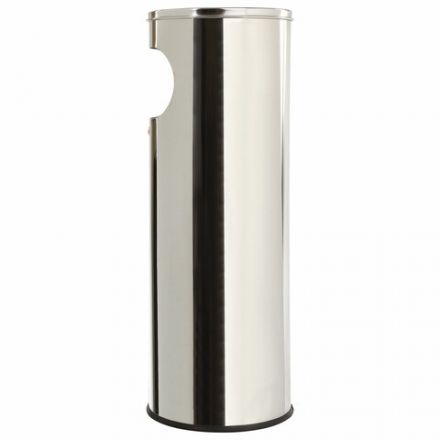 Урна с пепельницей 18 литров, 580х210 мм, нержавеющая сталь, зеркальная, LAIMA PROFESSIONAL, 606297 Урна с пепельницей 18 литров, 580х210 мм, нержавеющая сталь, зеркальная, LAIMA PROFESSIONAL, 606297
