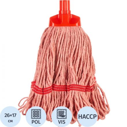 Насадка МОП веревочная SYR Кентукки SYRTex Interchange 290гр красная 920136 Насадка МОП веревочная SYR Кентукки SYRTex Interchange 290гр красная 920136