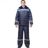 Куртка рабочая зимняя муж з32-КУ син/вас оксф 52-54/158-164