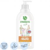 Мыло жидкое Synergetic Миндальное молочко 500мл с дозатором Мыло жидкое Synergetic Миндальное молочко 500мл с дозатором