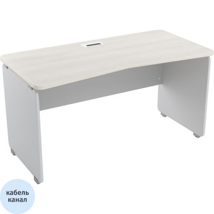 Стол письменный Easy Contour 1400х700 дуб шамони светлый