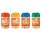 Зубочистки бамбуковые Paterra, 200 шт., в баночке