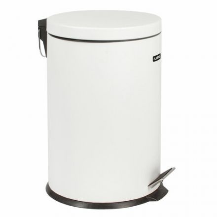 Ведро мусорное с педалью 20 литров "Classic", БЕЛОЕ ГЛЯНЦЕВОЕ, металлическое, со съемным внутренним ведром, LAIMA, 604949 Ведро мусорное с педалью 20 литров "Classic", БЕЛОЕ ГЛЯНЦЕВОЕ, металлическое, со съемным внутренним ведром, LAIMA, 604949