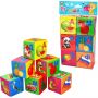 Игрушка Кубики Весёлая азбука 7x7 (6шт).Д-413-18