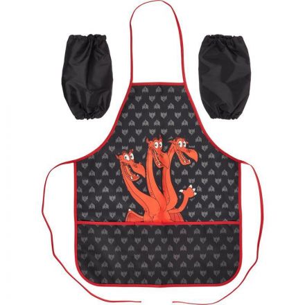 Фартук для труда КОМУС Три богатыря Горыныч,карм,нарукав,535x445мм,ФН 41-1 Фартук для труда КОМУС Три богатыря Горыныч,карм,нарукав,535x445мм,ФН 41-1