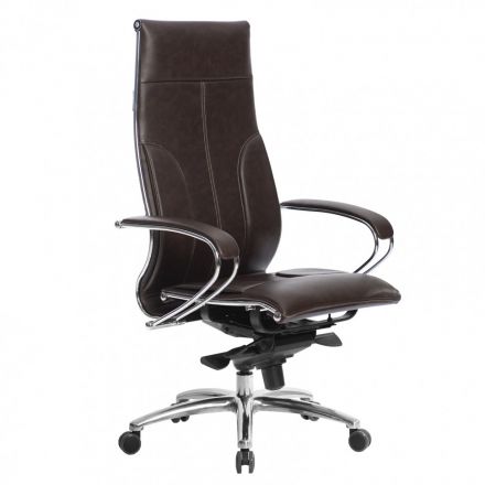 Кресло Метта Samurai Lux Infinity Easy Clean  коричневый