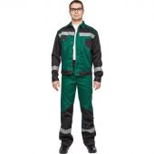 Костюм рабочий летний мужской л21-КБР зелен/черн. (р.44-46) 182-188 Костюм рабочий летний мужской л21-КБР зелен/черн. (р.44-46) 182-188